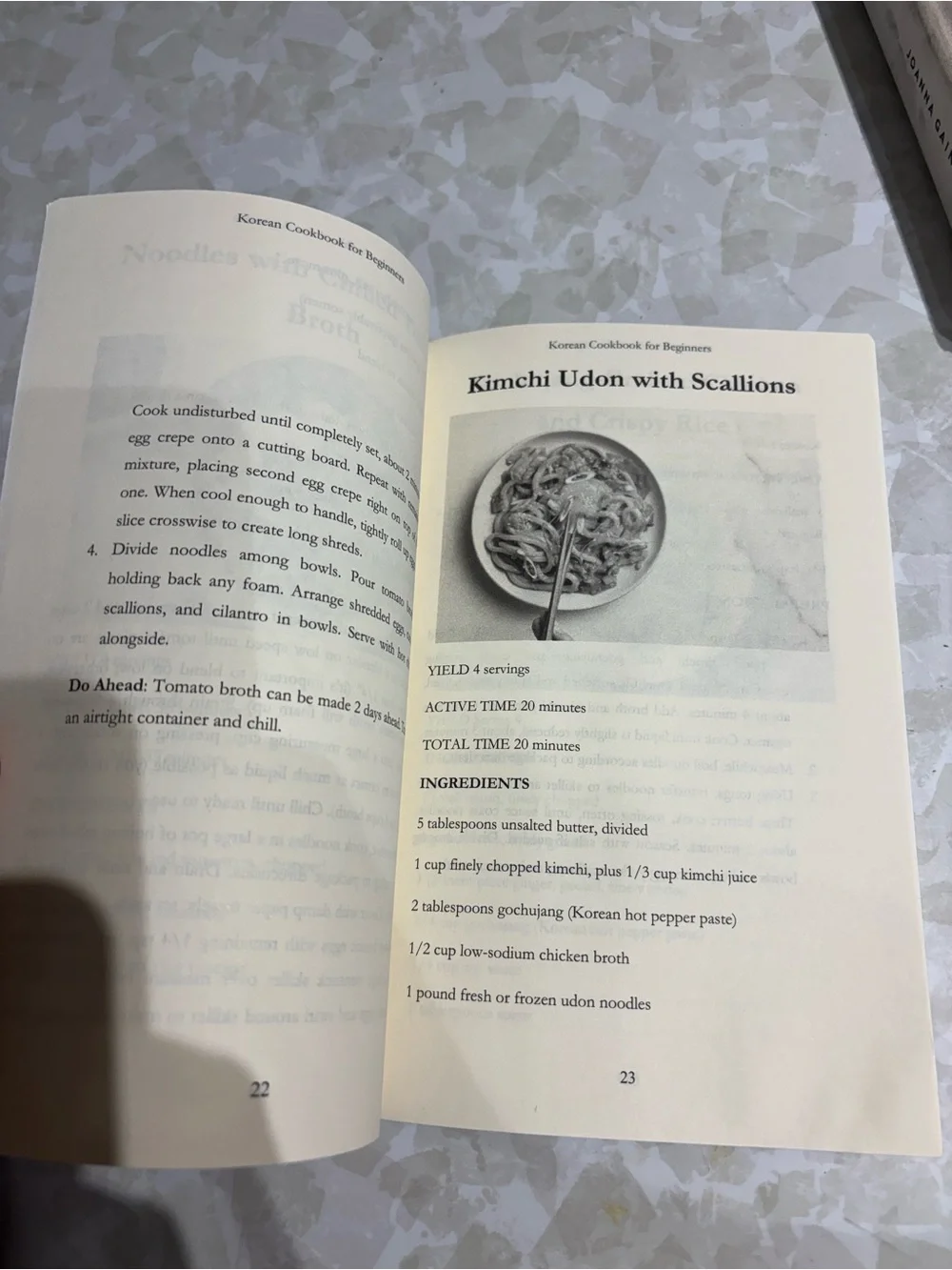 Korean Cookbook for Beginners by - Black Cover